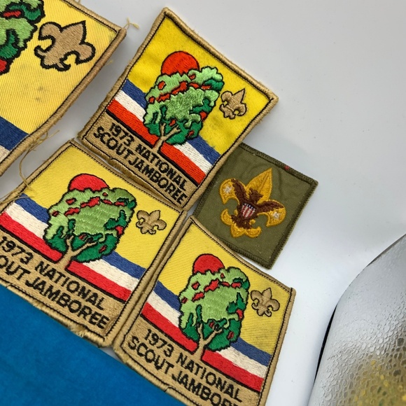 Vintage Boy Scouts of America National Scout Jamboree Neckerchief and Patches - Picture 6 of 15